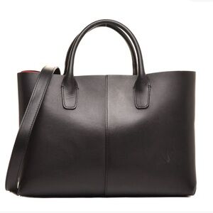 Mansur Gavriel Black Folded Bag
